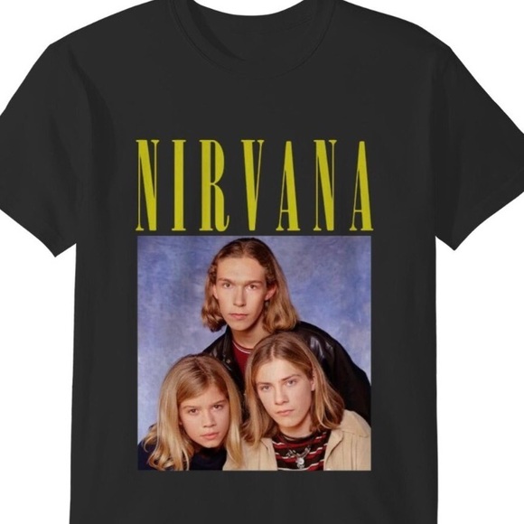 Nirvana Hanson Logo Shirt Nirvana Shirt Nirvana Retro Shirt - Picture 1 of 2